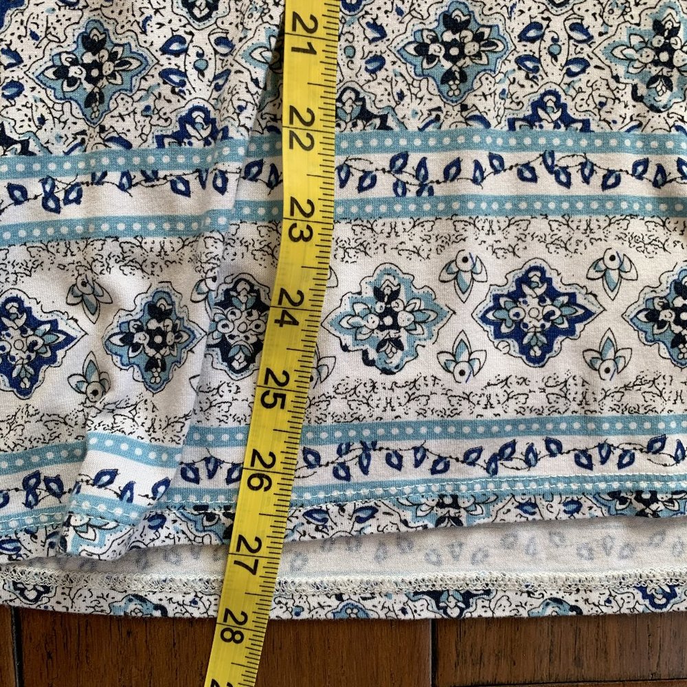Fleur Bleue Moroccan Pattern Sleeveless Tassel Top - Picture 8 of 8